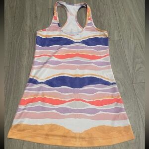 lululemon athletica Multicolor Striped Tank Top